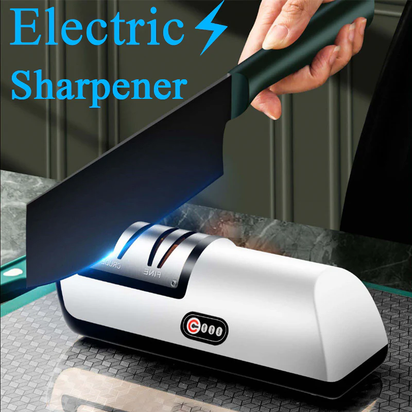 Portable Cordless Blade Sharpener Auto-Adjust Kitchen Device for Quick Edge Restoration on Cutlery Shears and Grinders Accessory